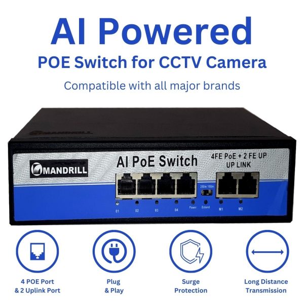 4 Port POE Switch