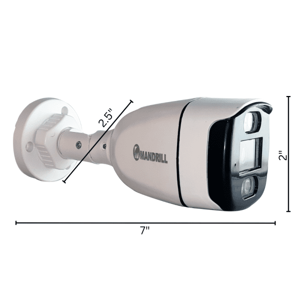 Mandrill® CCTV Camera 2.4 Mega Pixel Color Night Vision Out-Door Quality Surveillance - Image 6