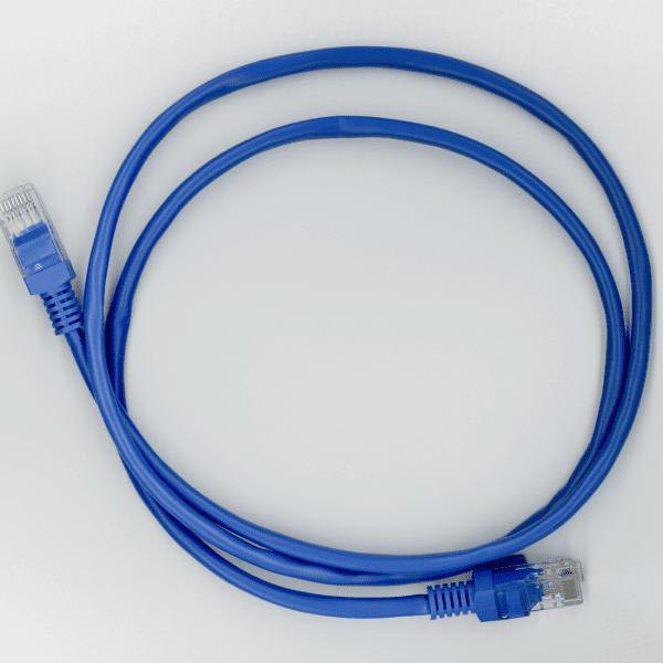 Mandrill - LAN Cable 1.5|100 METER Ethernet Cable CAT5/5E Network Cable Internet Cable RJ45 LAN Wire High Speed Patch Cable Computer Cord  (Compatible with Laptop, PC, Router, Modem, WHITE, Grey, One Cable) - Image 2