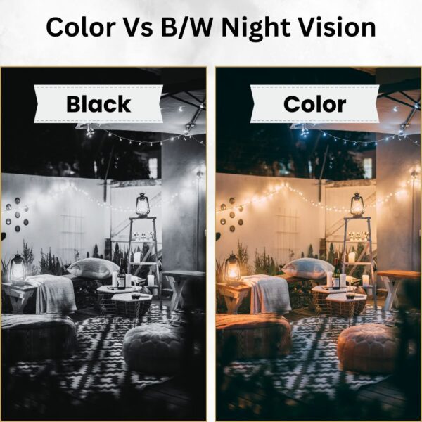 5.0 MP Best Color Night Vision Base Series POE IP Network CCTV Security Camera - Image 3